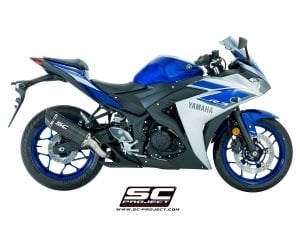 Yamaha YZF R25 SC Project Oval Slip On Egzoz