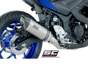 Yamaha YZF R25 SC Project Oval Full Sistem Egzoz