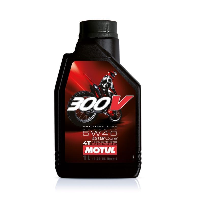 Motul 300V 5W40 4 Zamanlı Motosiklet Yağı (1L)