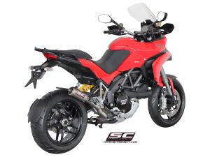 Ducati Multistrada SC Project CR-T De-Cat Egzoz - Titanyum