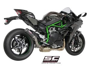 Kawasaki H2 SC Project CR-T Slip On Egzoz - Karbon