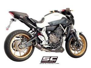 Yamaha MT-07 SC Project CR-T Full Sistem Egzoz - Titanyum