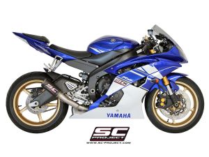 Yamaha YZF R6 SC Project CR-T Slip On Egzoz - Karbon