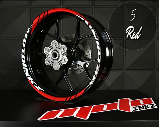 GP Racing Jant Sticker Design 4 - Kırmızı