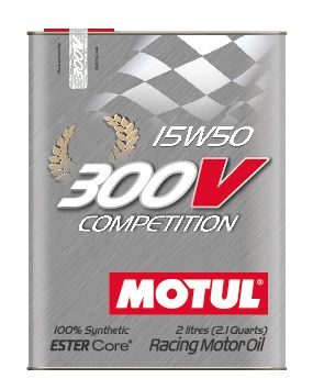 Motul 300V Competition (2L) 15W50 Yüksek Performans Motor Yağı