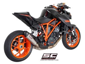 Ktm 1290 Super Duke SC Project Conic Slip On Egzoz - Titanyum