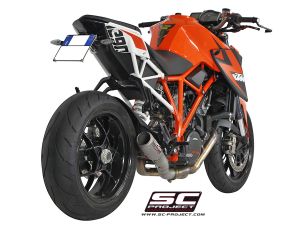 Ktm 1290 Super Duke SC Project CR-T De-Cat Slip On + Katalizör İptal Kiti