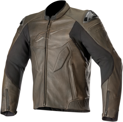 Alpinestars CALIBER Brown Profesyonel Motosiklet Deri Montu