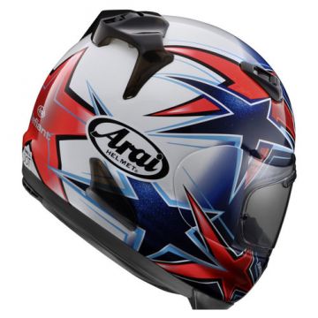 Arai Rebel Asteroid Red Full Face Kask