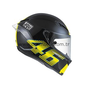 AGV Corsa V46 Black Kask