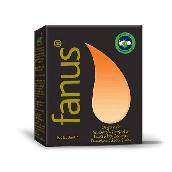 Fanus Organik Su Bazlı Propolis Ekstratı 50 ml