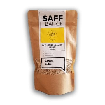 SaffBahçe İşlenmemiş Kabuklu Susam 200 gr