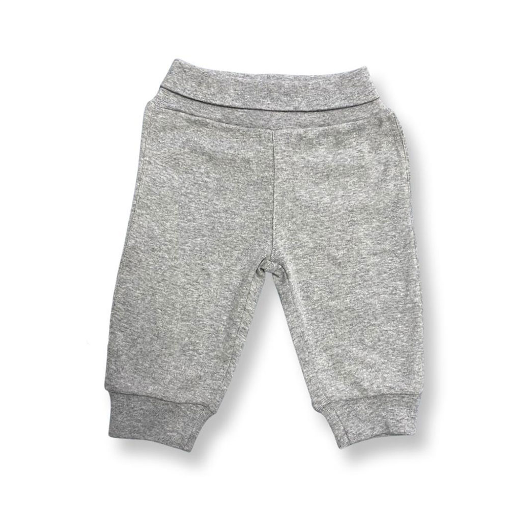 OrganicEra Organik Beli Lastikli Pantolon , Grey Melanj