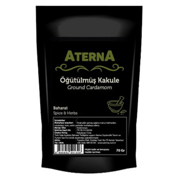 Aterna Öğütülmüş Kakule 70 gr