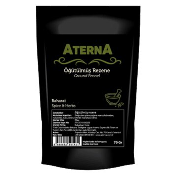 Aterna Öğütülmüş Rezene 70 gr