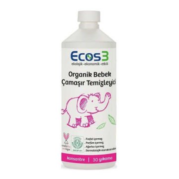 Ecos3 Bebek Çamaşır Temizleyici 1000 ml