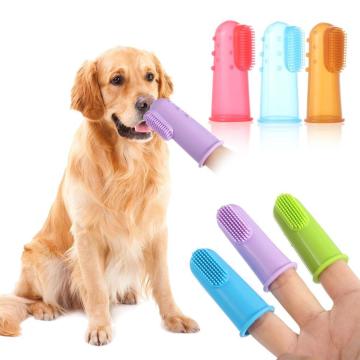 Silikon Kedi Köpek Parmak Diş Bakım Fırçası