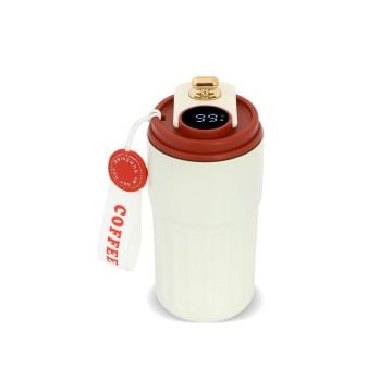 Dereceli Dijital Led Sıcaklık Göstergeli Termos 400 ML