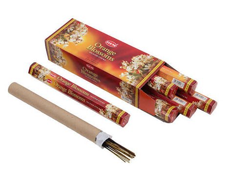 Hem Orange Blossom Hexa Portakal Çiçeği Çubuk Tütsü Incense Sticks (120 Adet)