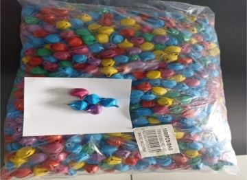 14 mm Çıngırak Karışık Renkli Kulplu Zil Çan Çıngırak