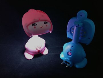 Sevimli Şarjlı 12 Led Masa Lambası