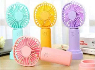 Usb Şarjlı Renkli Masa Üstü Fan Vantilatör