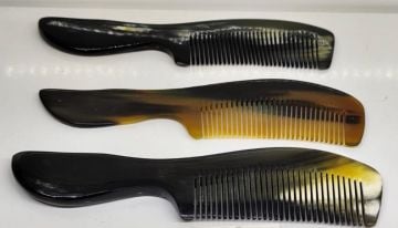 Bayan Tutmalı Kemik (Boynuz) Tarak (21cm)