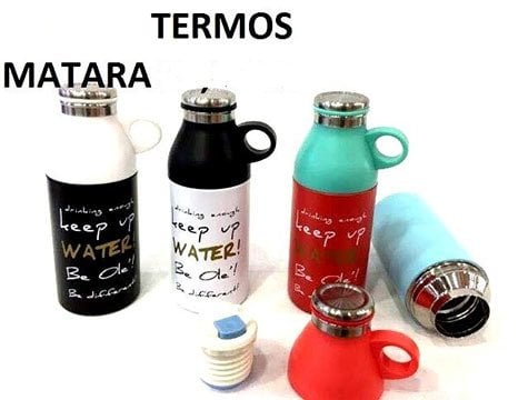 Paslanmaz Renkli Çelik Termos Matara