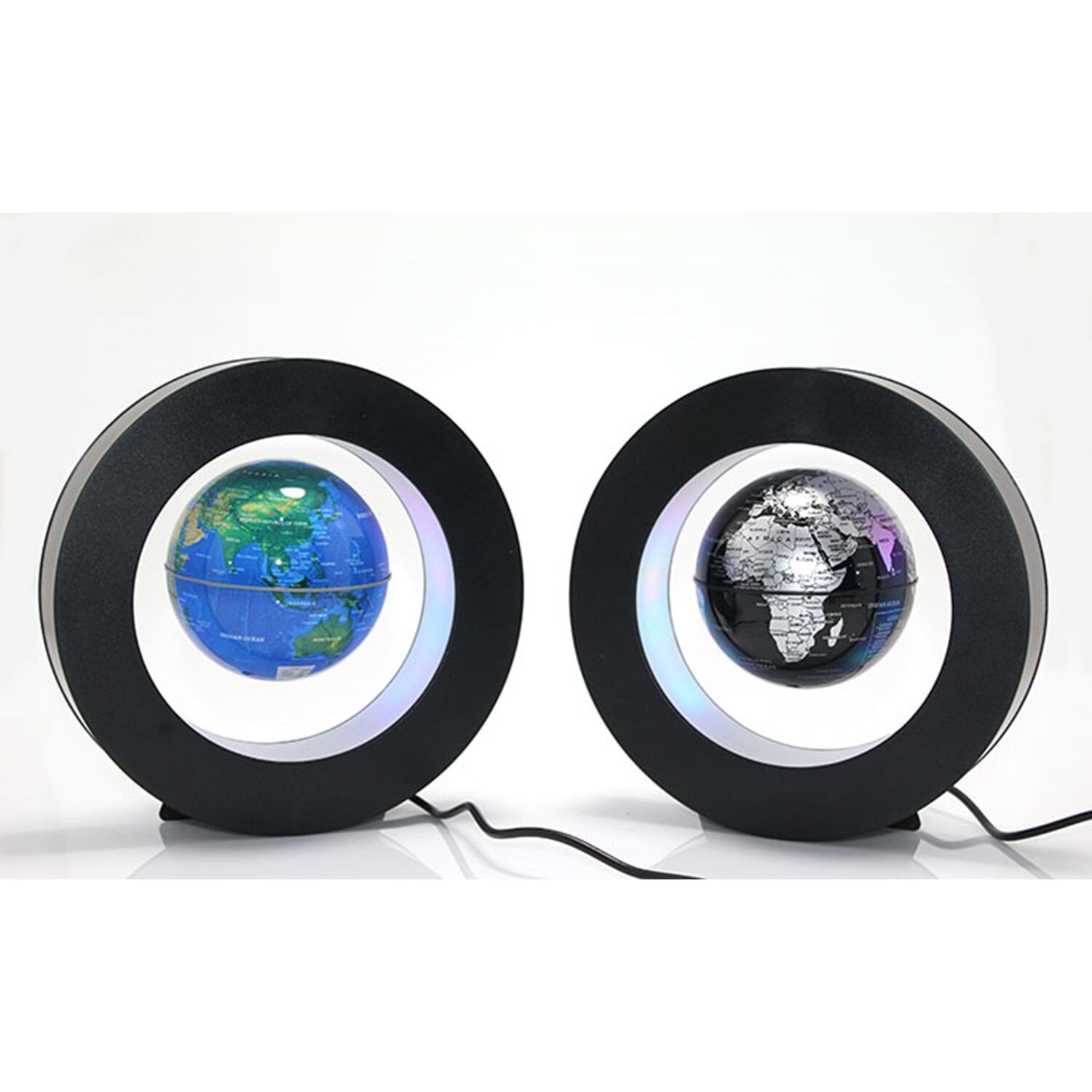 Levitating Globe Manyetik Havada Duran Yuvarlak Işıklı Dünya