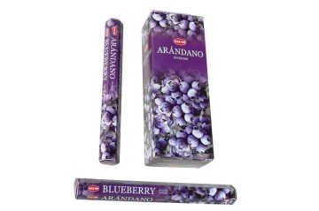 Hem Blueberry Hexa Yabanmersini Çubuk Tütsü Incense Sticks (120 Adet)