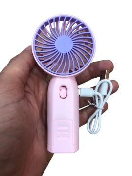 Usb Şarjlı Mini El Fanı (13cm)