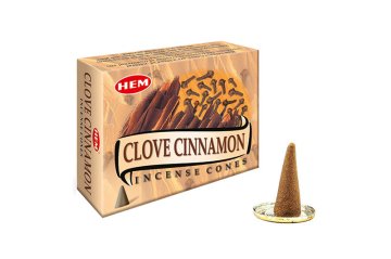 Hem Cinnamon Clove Cones Tarçınlı Karanfil Konik Tütsü (120 Adet)