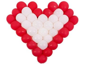 Kalpli Balon Yapma Aparatı Kalpli Balon Standı (60 cm x 60 cm)