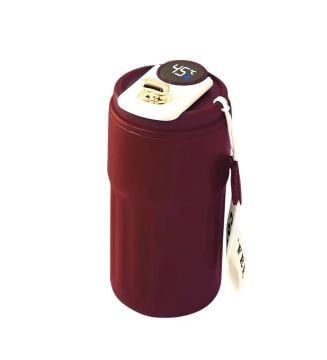 Dijital Isı Göstergeli Çelik Termos Mug (500 ml)