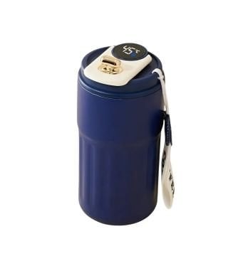 Dijital Isı Göstergeli Çelik Termos Mug (500 ml)