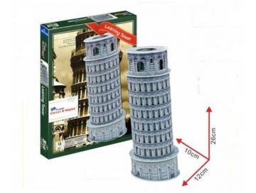 3D Puzzle Maket Pizza Kulesi (Pisa Towel)
