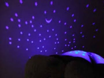 Işıklı Kaplumbağa Renk Değiştiren Projeksiyon Gece Lambası
