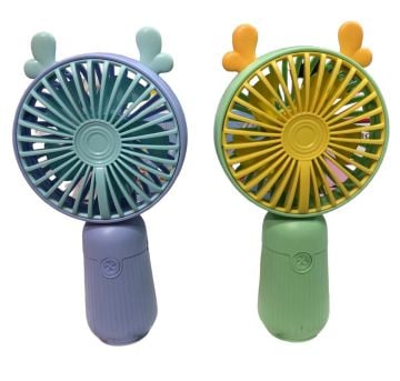 Usb Şarjlı Kulaklı Tasarımlı El Fanı (19cm)