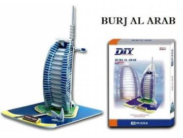 3D Puzzle Maket Burj Al Arab