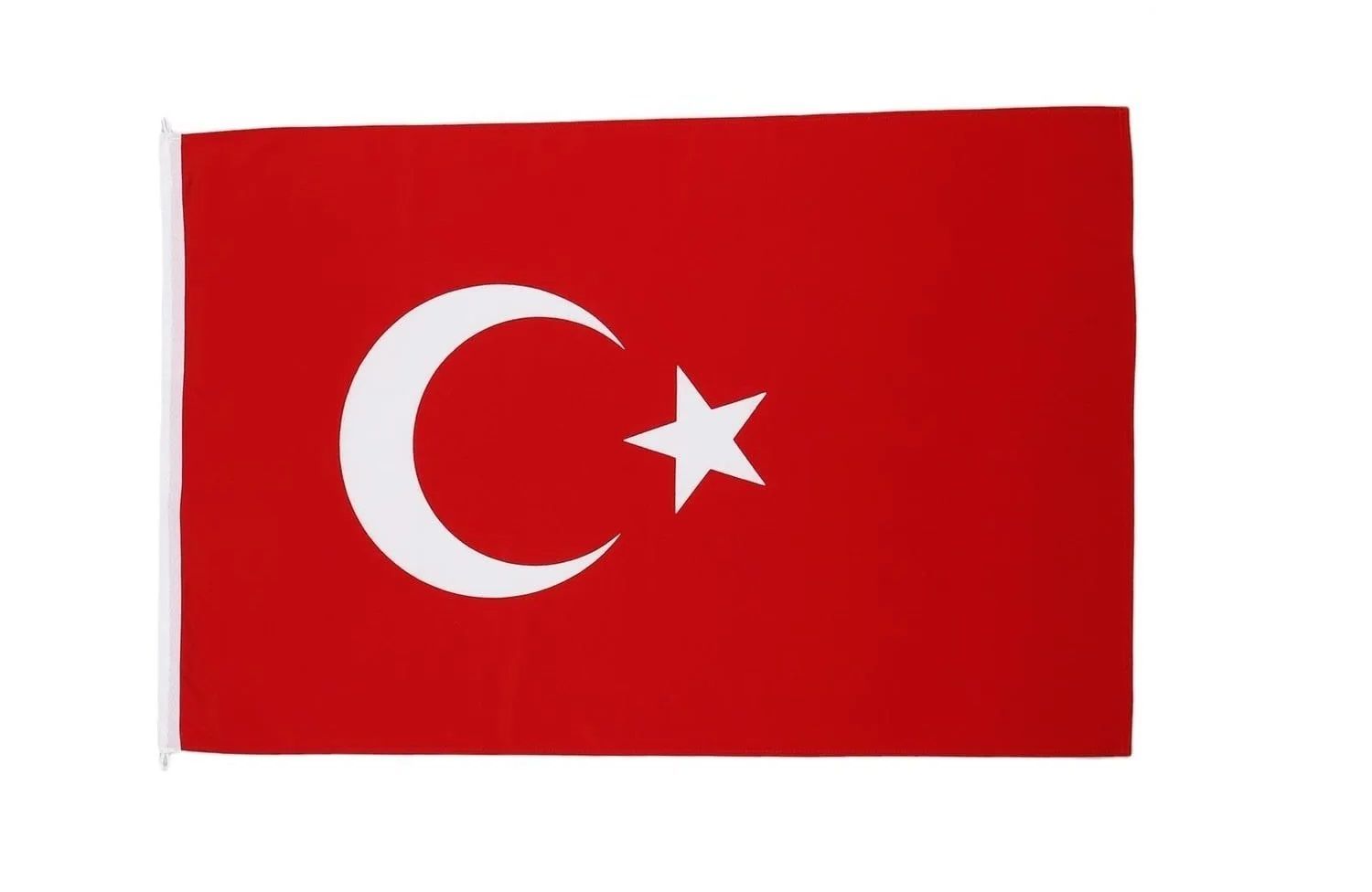 Türk Bayrağı Alpaka Kumaş (30 cm x 45 cm)