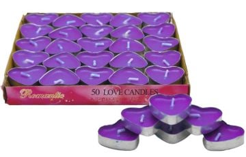 Mor Kalp TeaLight Mum (50 Adet)