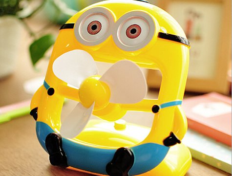 Dekoratif Şarj Edilebilir MasaÜstü Usb Fan