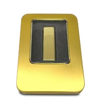 Altın Külçe Metal Gövdeli ve Gold 64GB Usb Flaş Bellek