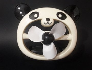 Sevimli Panda Şarj Edilebilir MasaÜstü Usb Fan
