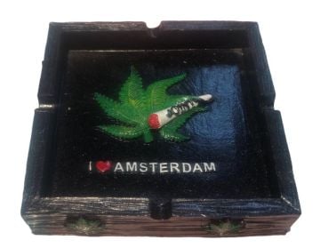 Dekoratif Polyester Amsterdam Tasarımlı Küllük