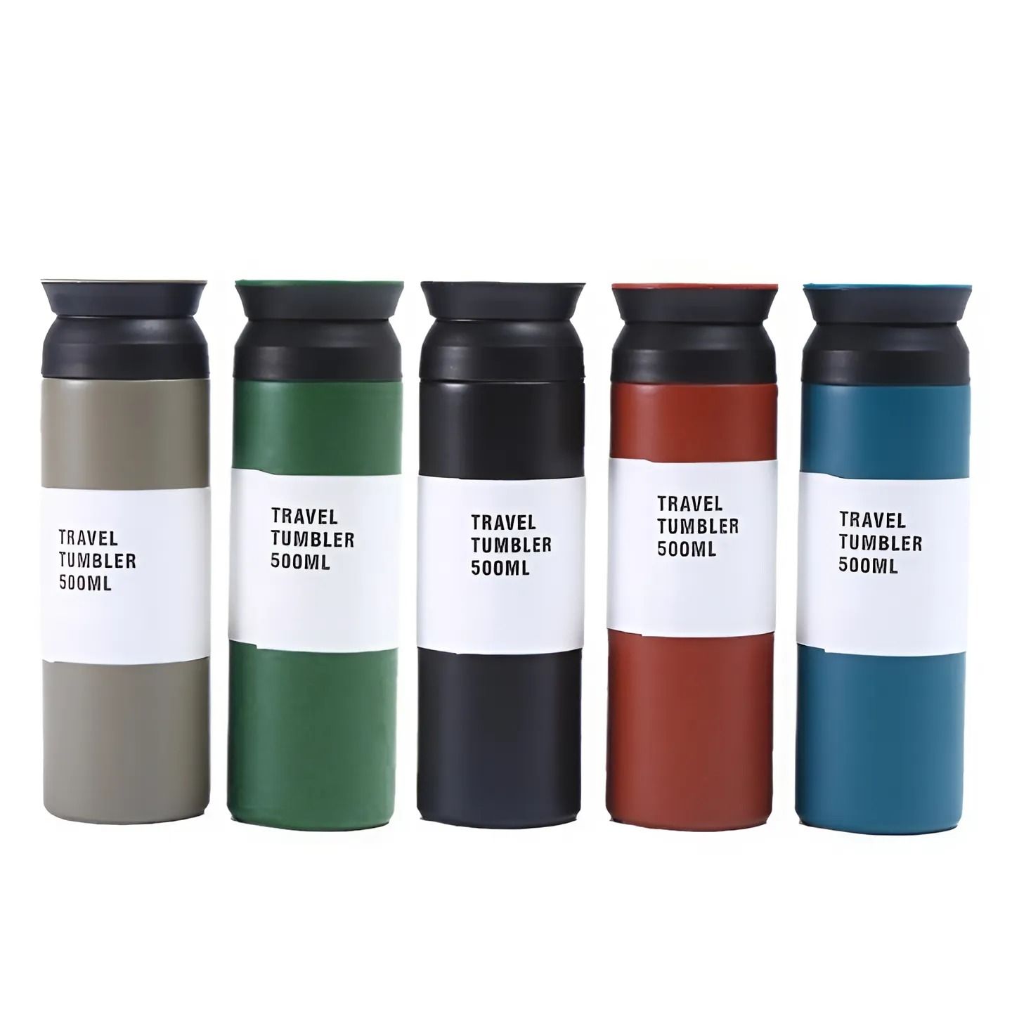 Paslanmaz 304 Çelik Termos Travel Tumbler 500 ML