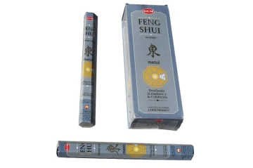 Hem Feng Shui Metal Hexa Çubuk Tütsü Incense Sticks (120 Adet)