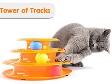 3 Katlı Kedi Oyuncağı Tower of Tracks