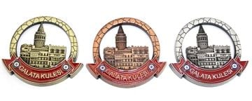 Galata Kulesi Temalı Otantik Metal Magnet (7.5cm)