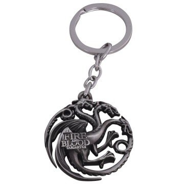Game Of Thrones Fire and Blood Targaryen Anahtarlık